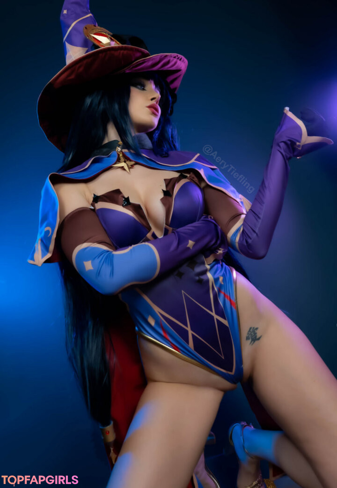 Naakte gelekte OnlyFans-foto van Aery Tiefling #1607