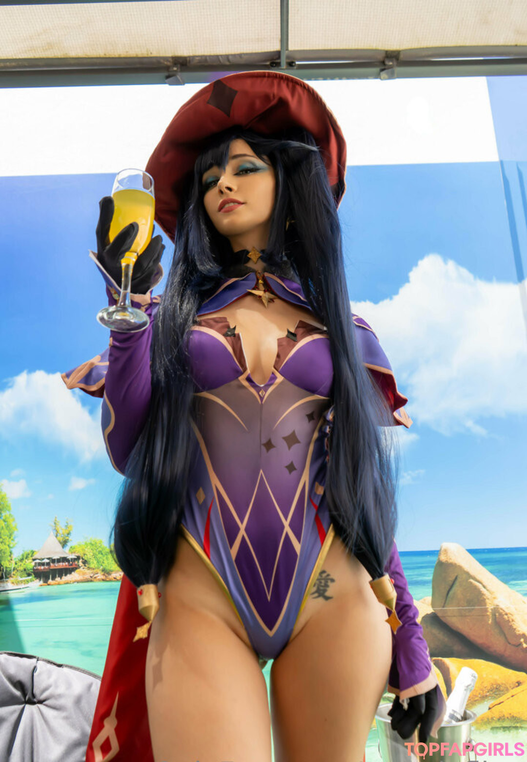 Naakte gelekte OnlyFans-foto van Aery Tiefling #2233