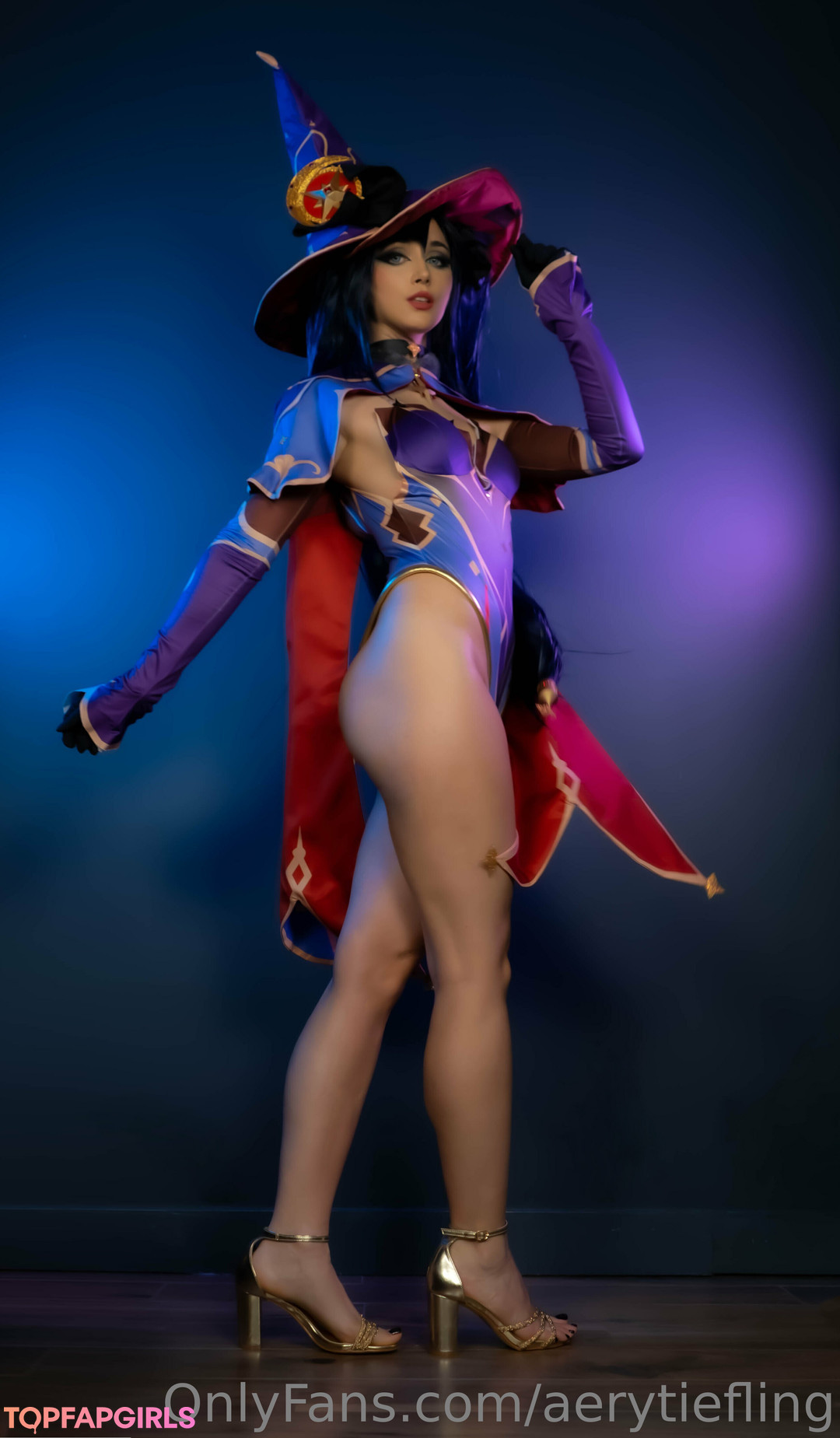 Naakte gelekte OnlyFans-foto van Aery Tiefling #12