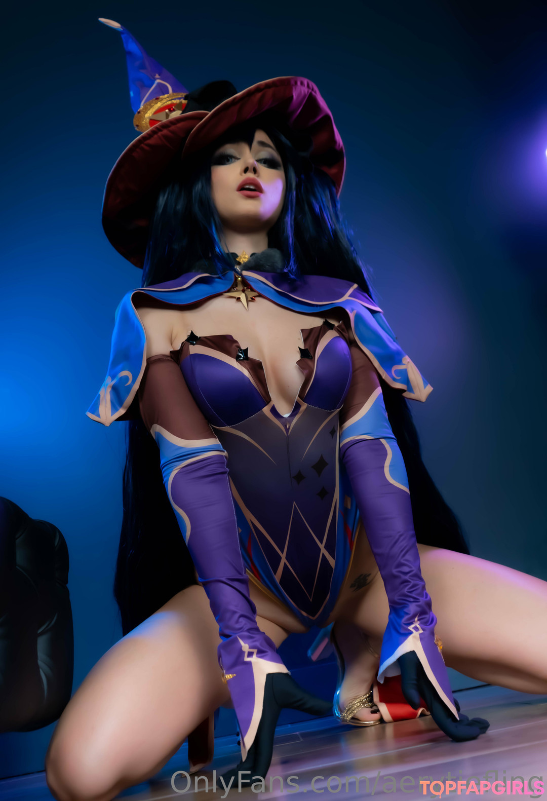 Naakte gelekte OnlyFans-foto van Aery Tiefling #157