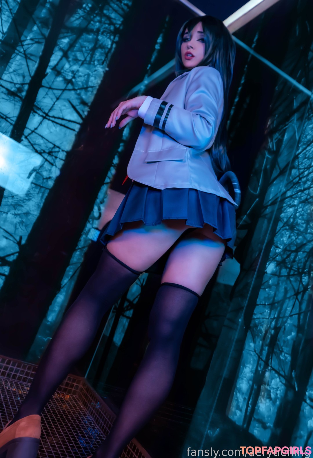 Naakte gelekte OnlyFans-foto van Aery Tiefling #65