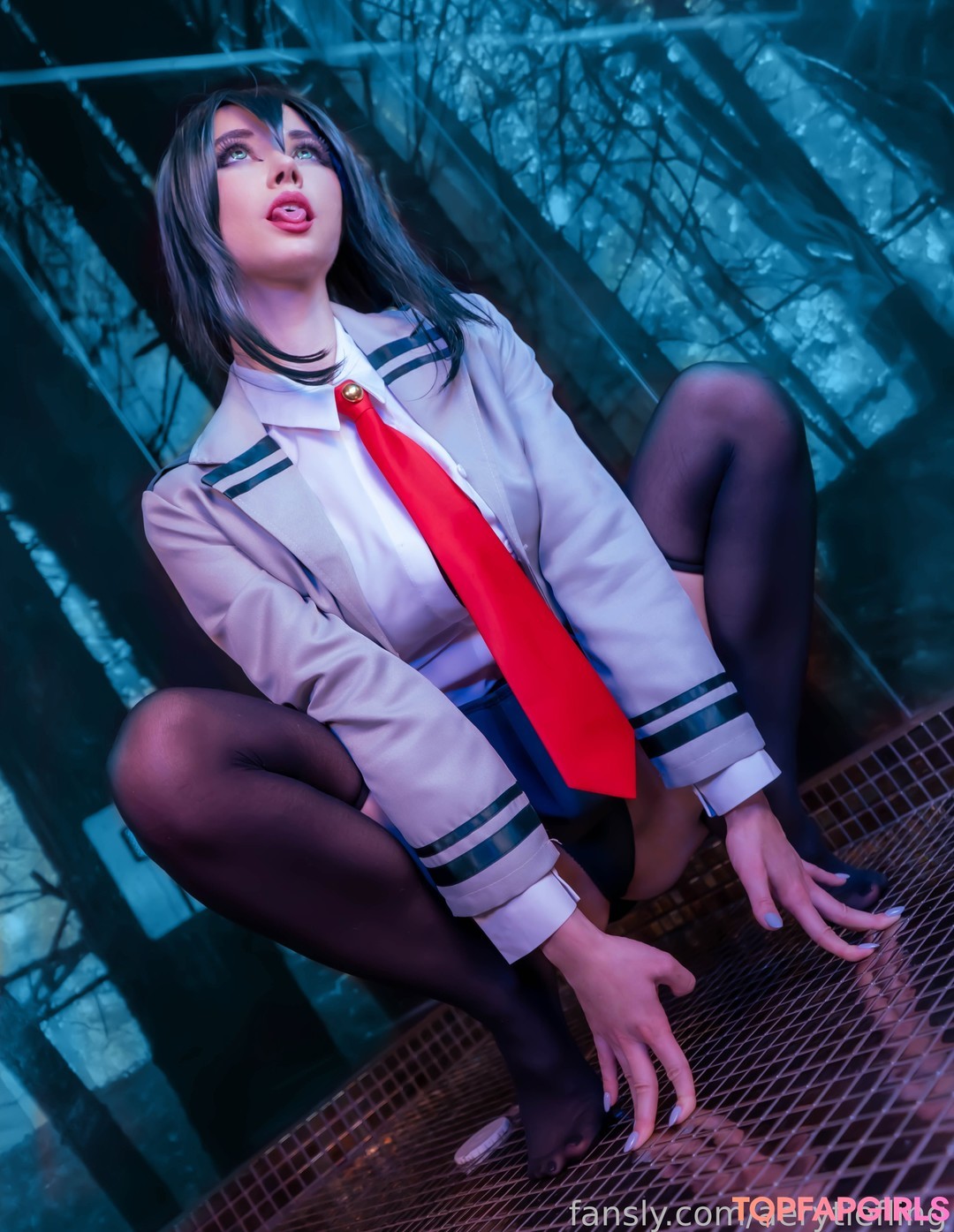 Naakte gelekte OnlyFans-foto van Aery Tiefling #73