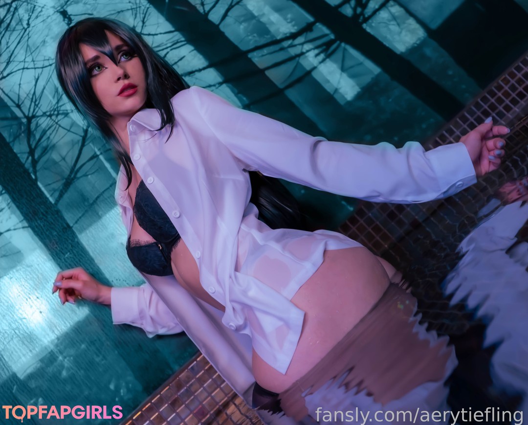 Naakte gelekte OnlyFans-foto van Aery Tiefling #97