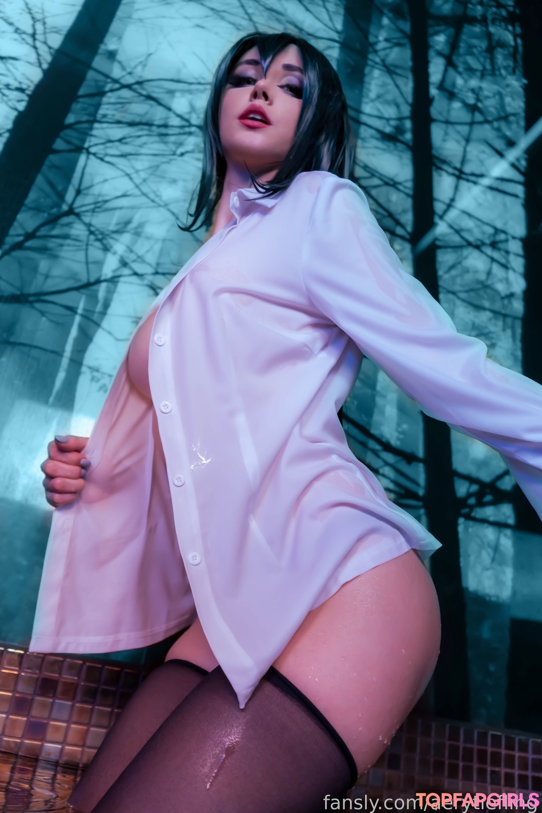 Naakte gelekte OnlyFans-foto van Aery Tiefling #98