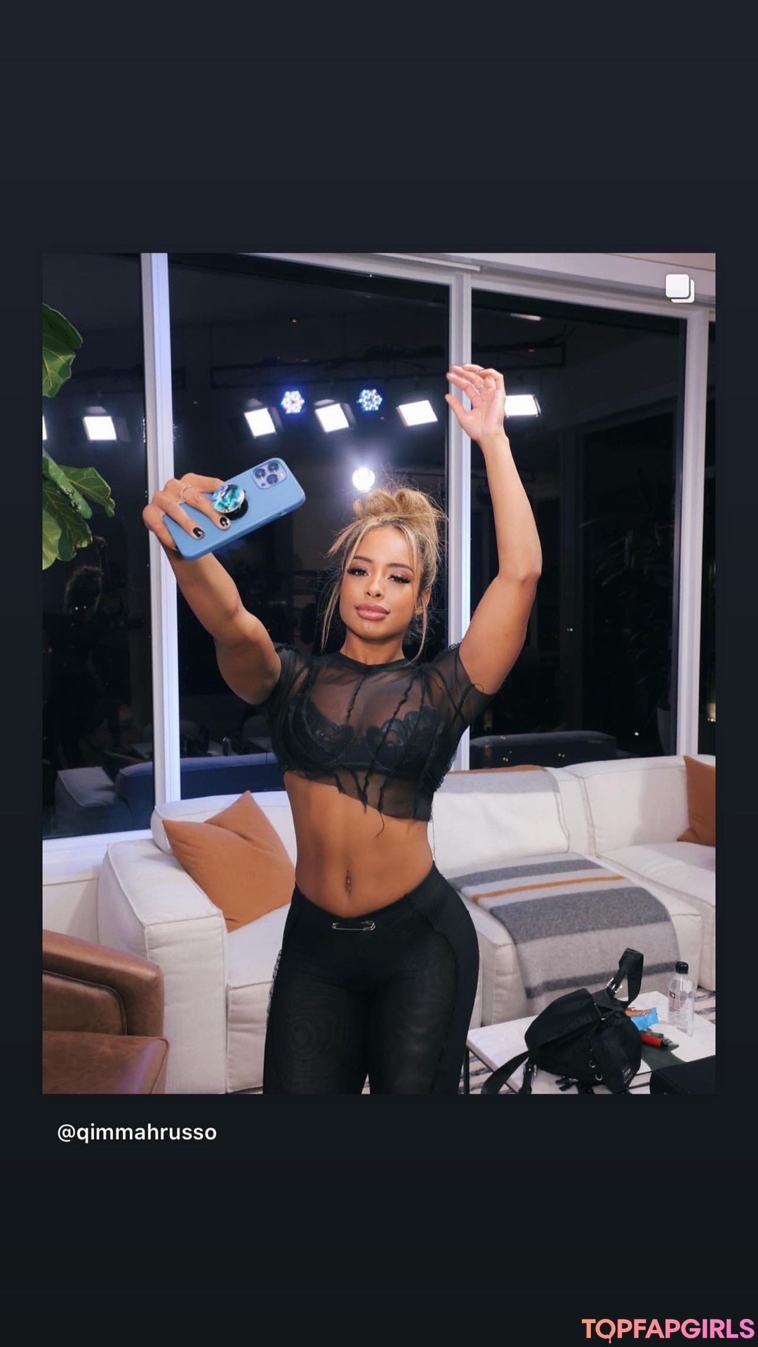 Naakte gelekte OnlyFans-foto van Qimmah Russo #571