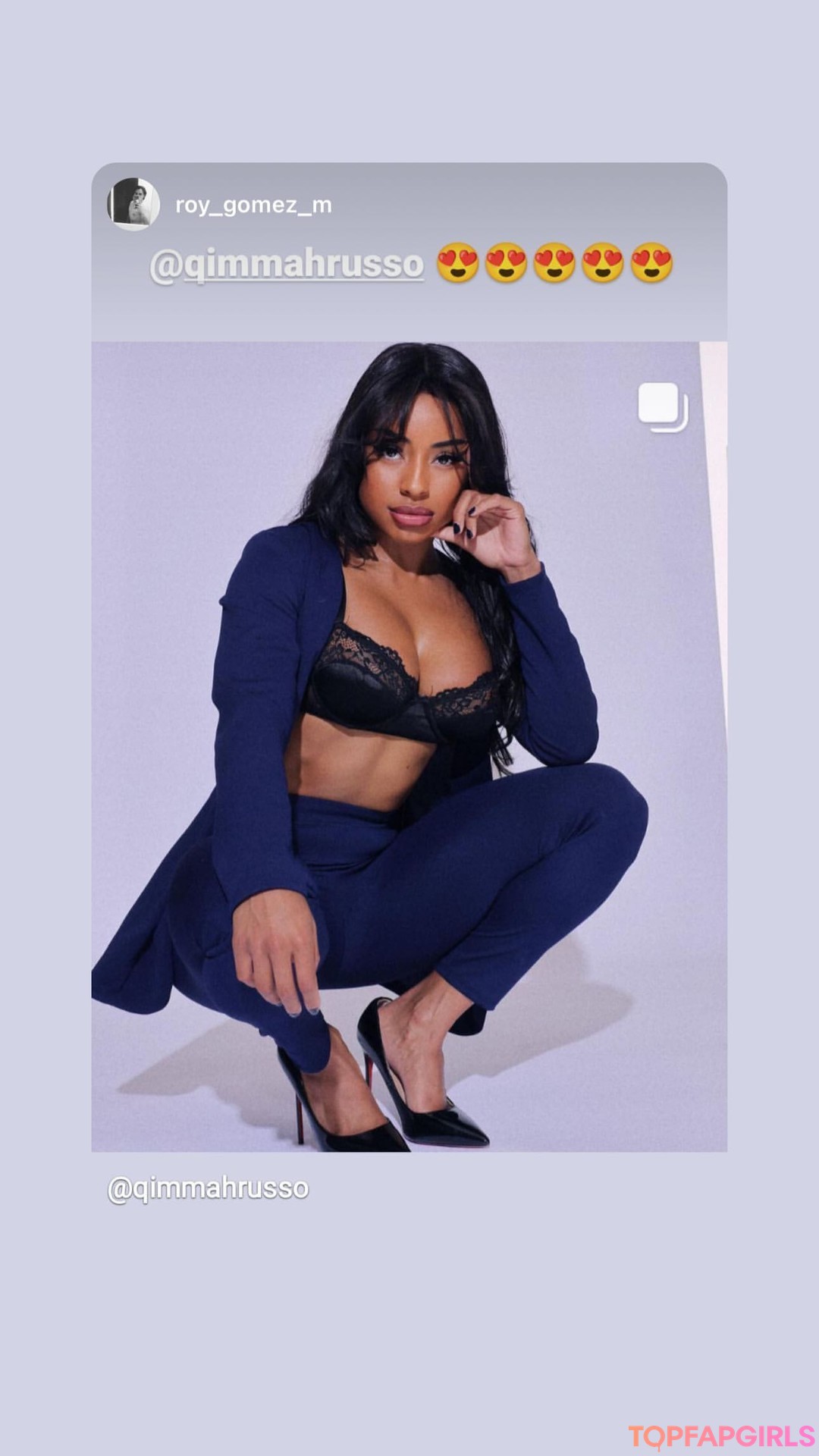 Naakte gelekte OnlyFans-foto van Qimmah Russo #602