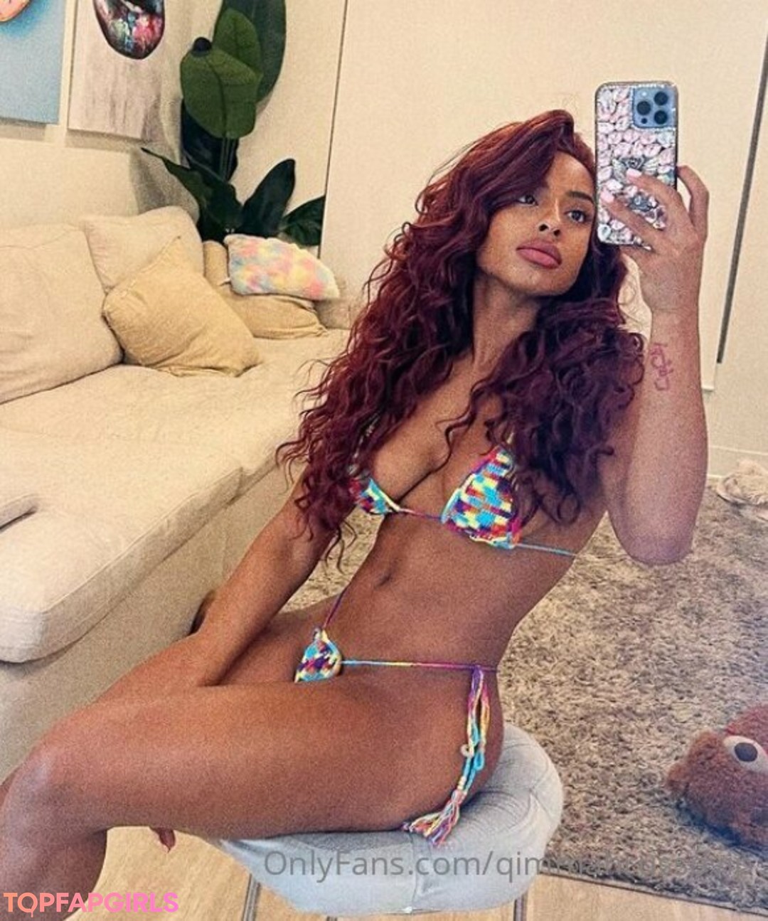 Naakte gelekte OnlyFans-foto van Qimmah Russo #696