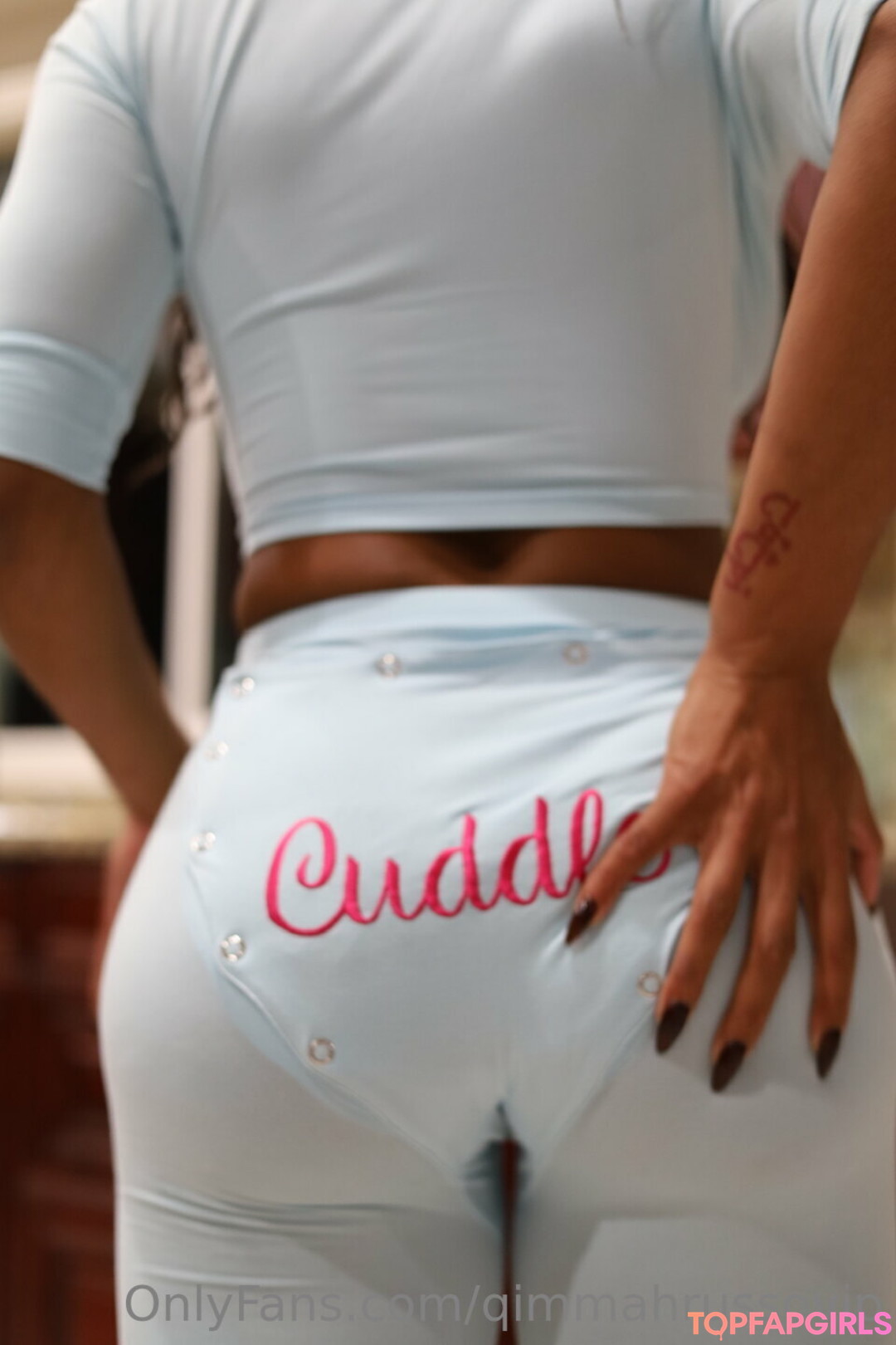 Naakte gelekte OnlyFans-foto van Qimmah Russo #999