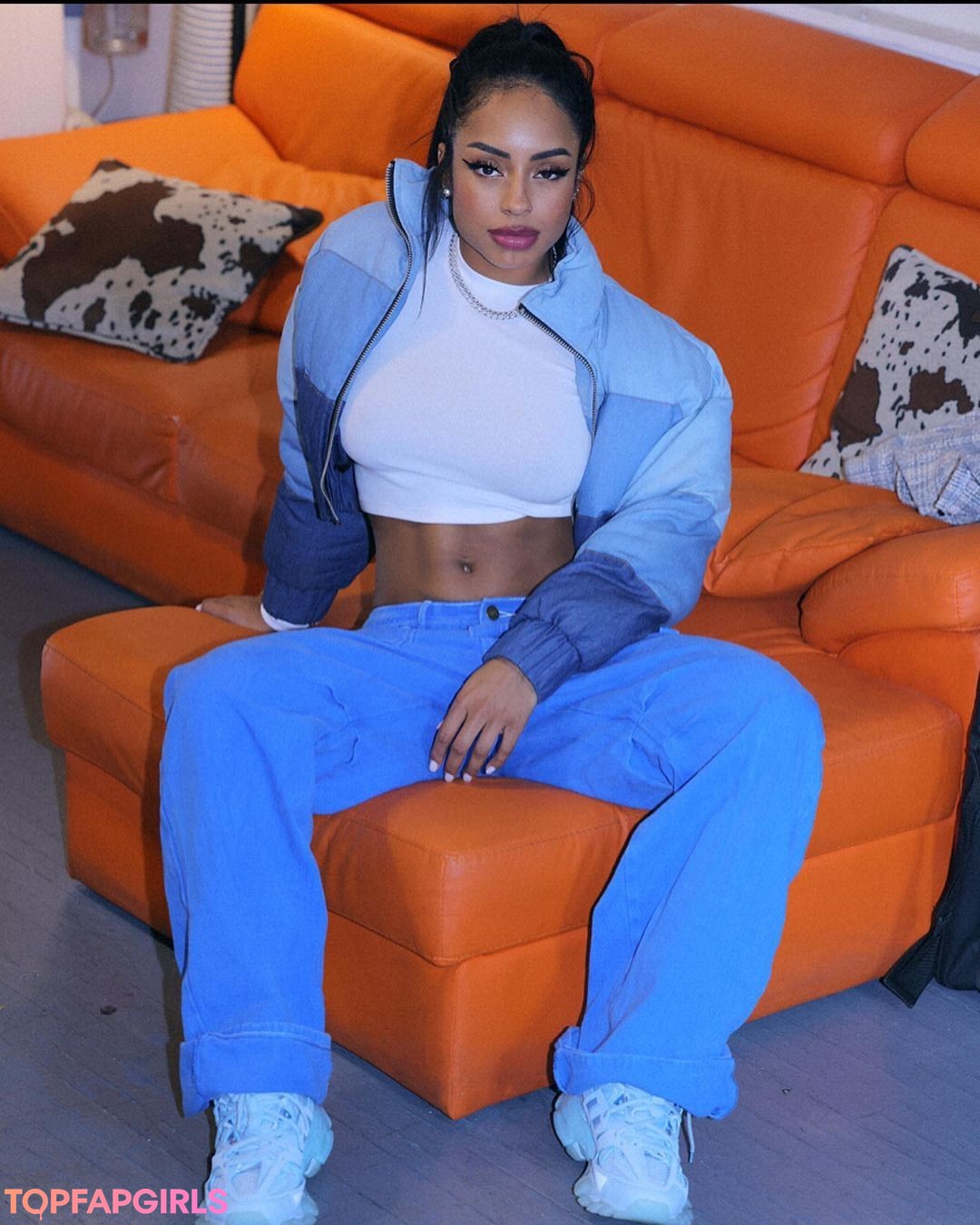 Naakte gelekte OnlyFans-foto van Qimmah Russo #1319