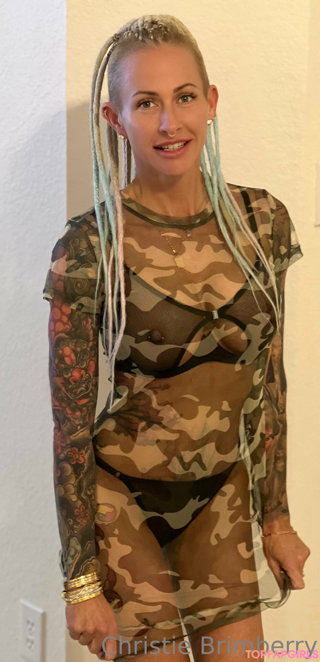 Naakte gelekte OnlyFans-foto van Christie Brimberry #1066