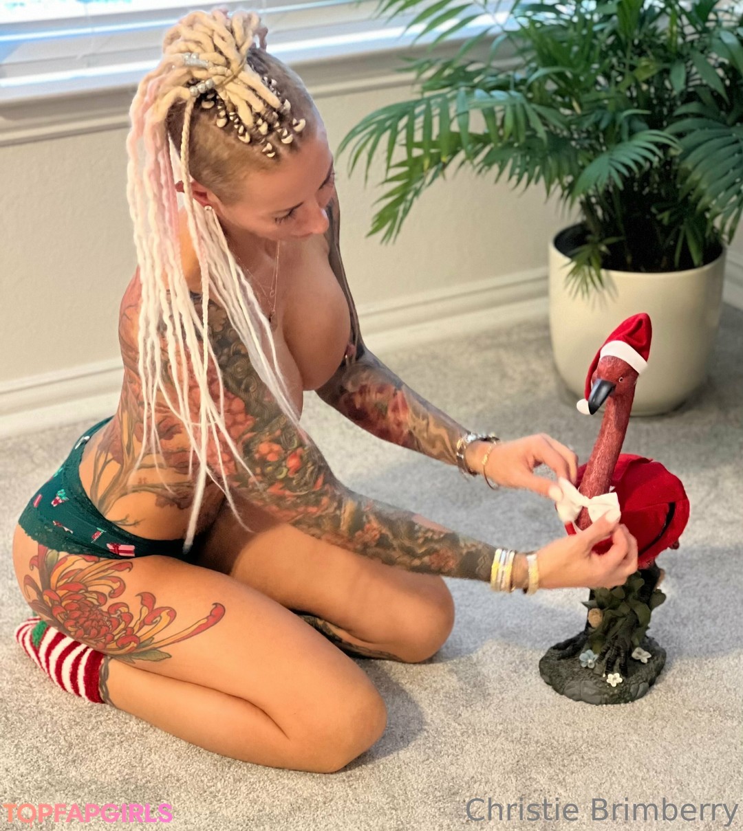 Naakte gelekte OnlyFans-foto van Christie Brimberry #1234