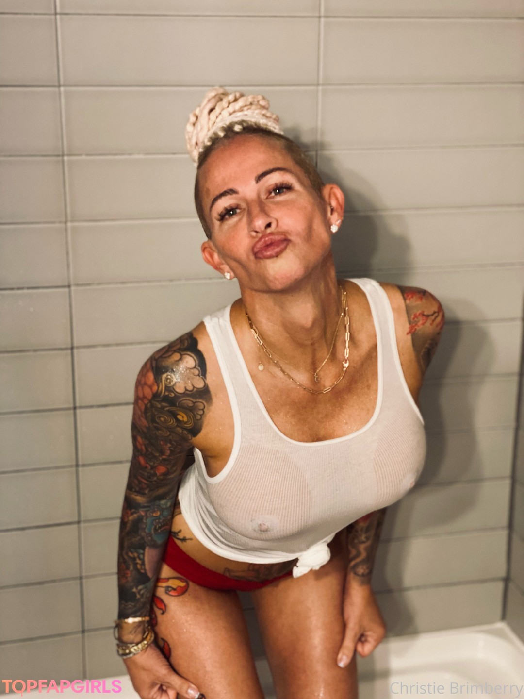 Naakte gelekte OnlyFans-foto van Christie Brimberry #216