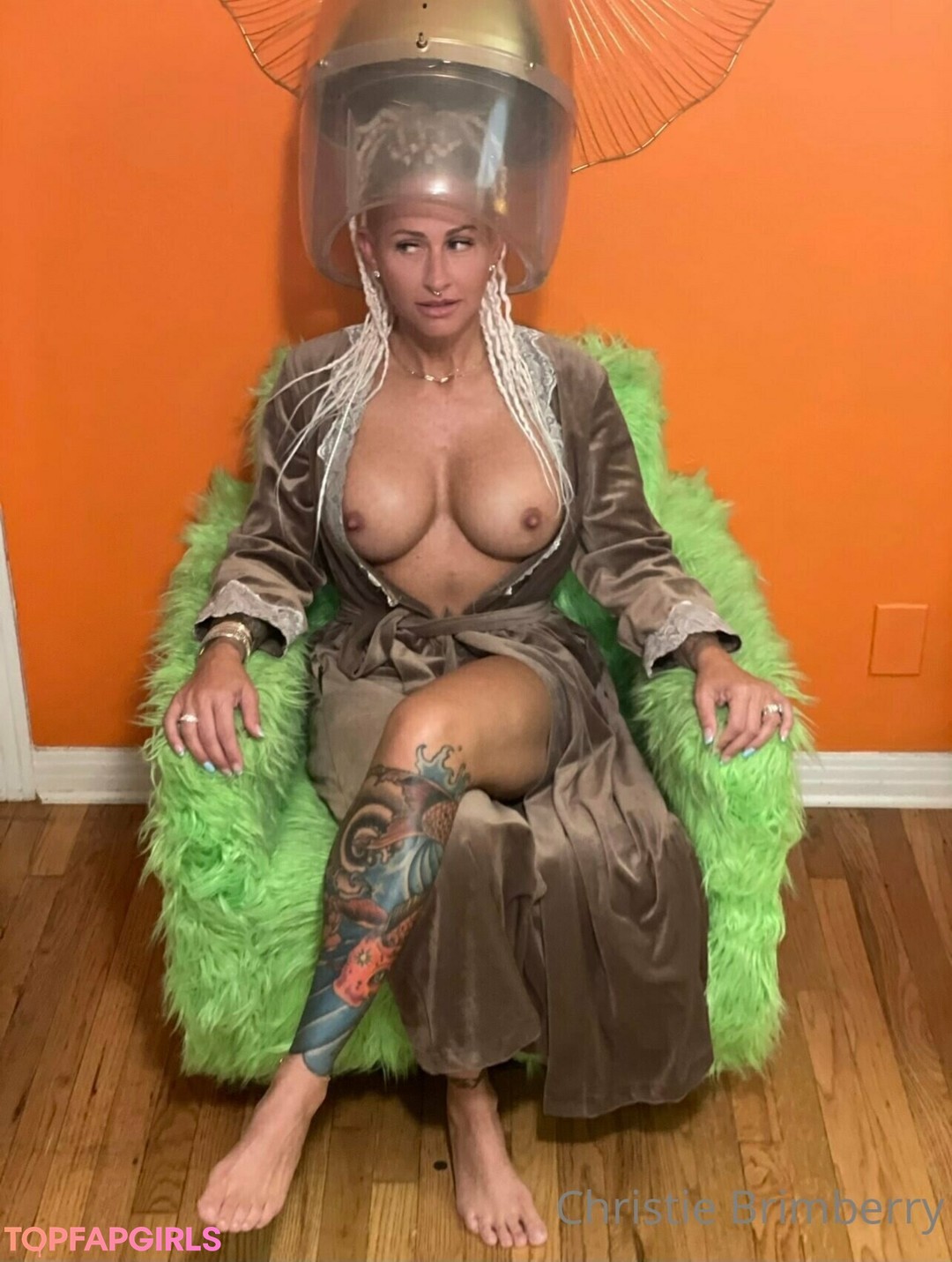 Naakte gelekte OnlyFans-foto van Christie Brimberry #48