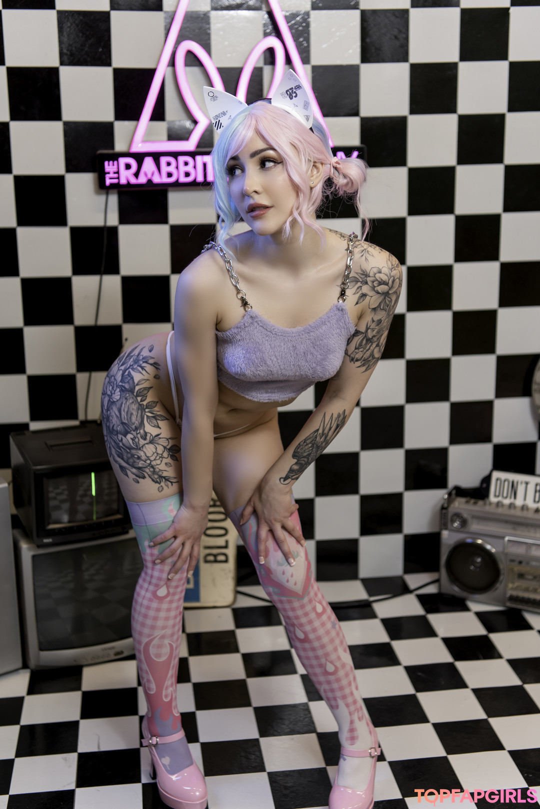 Naakte gelekte OnlyFans-foto van Luxlo #1057