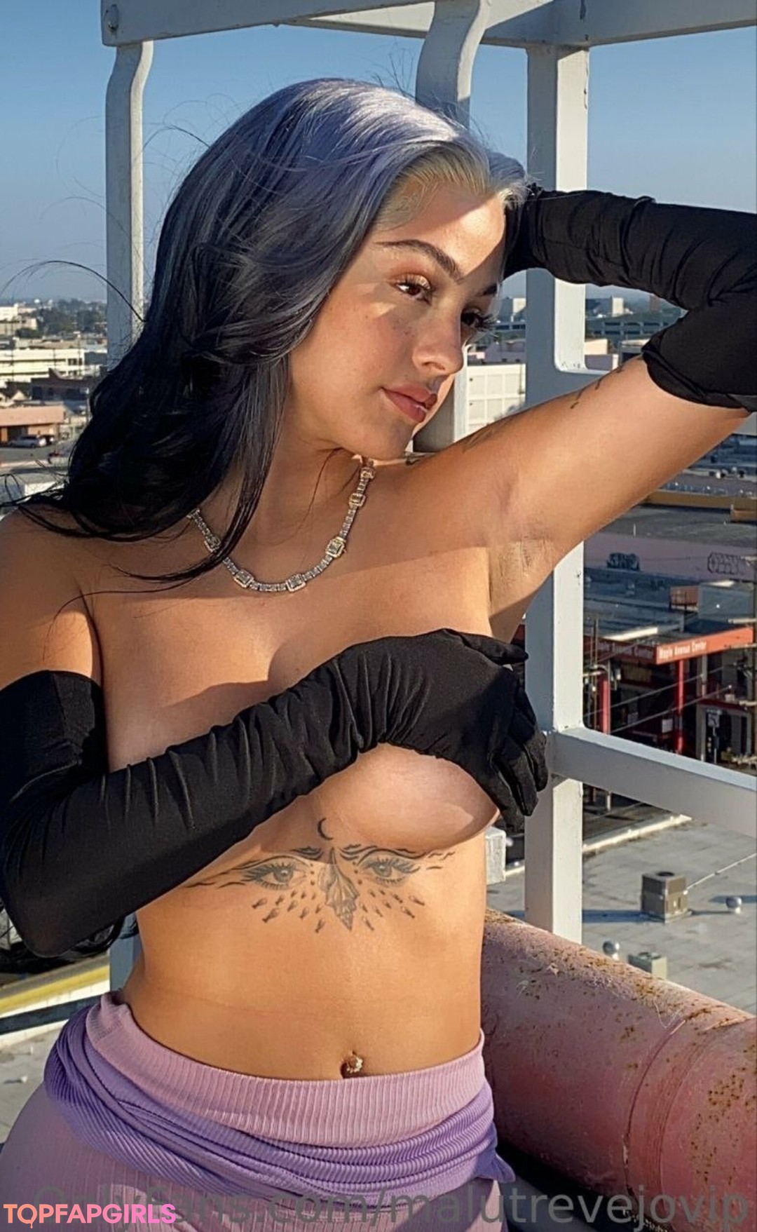 Naakte gelekte OnlyFans-foto van Malu Trevejo #713