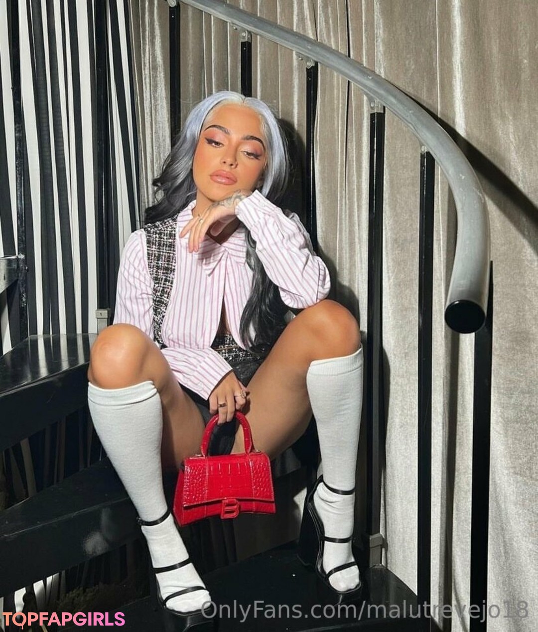 Naakte gelekte OnlyFans-foto van Malu Trevejo #397