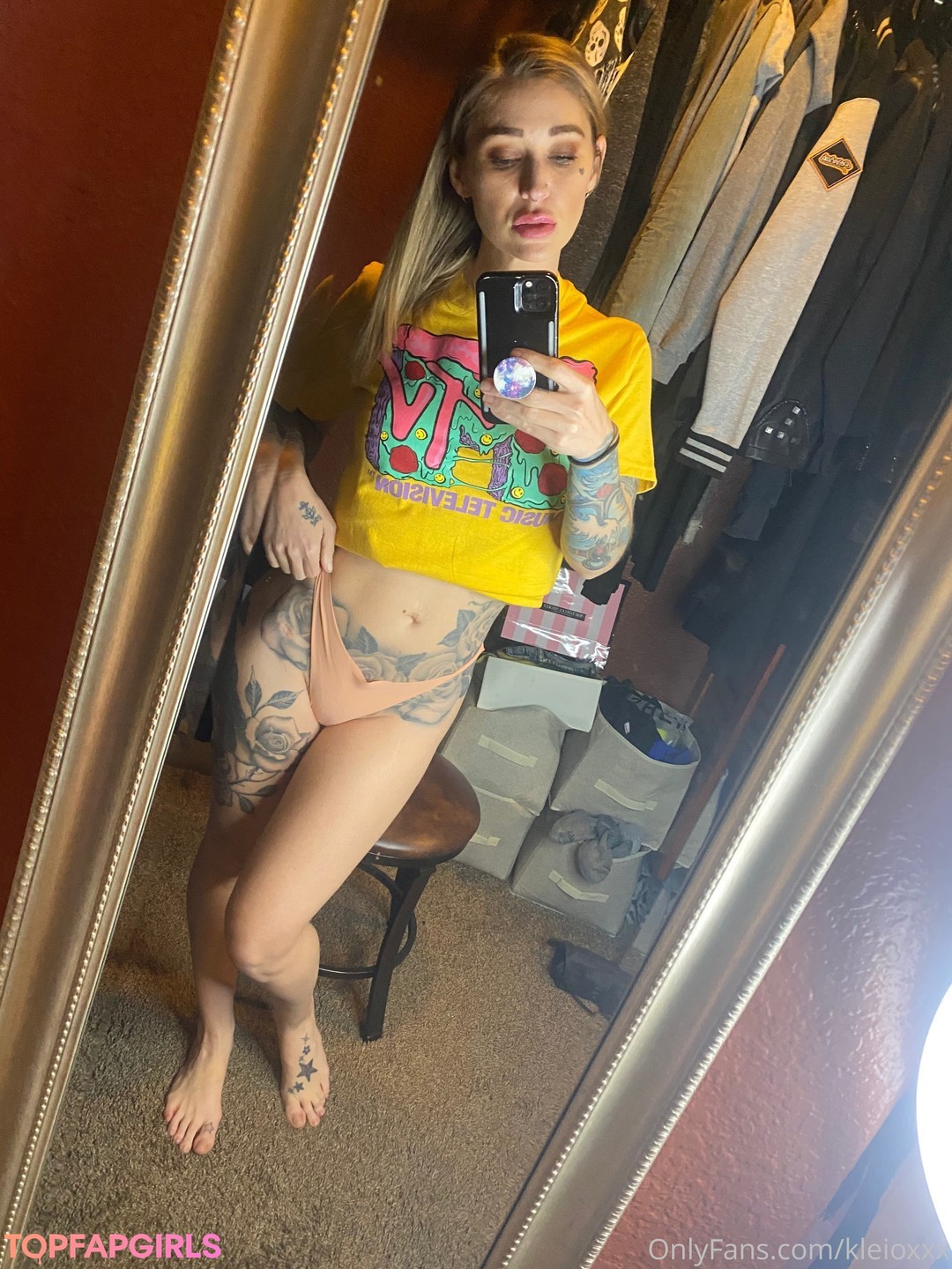 Naakte gelekte OnlyFans-foto van Kleio Valentien #216