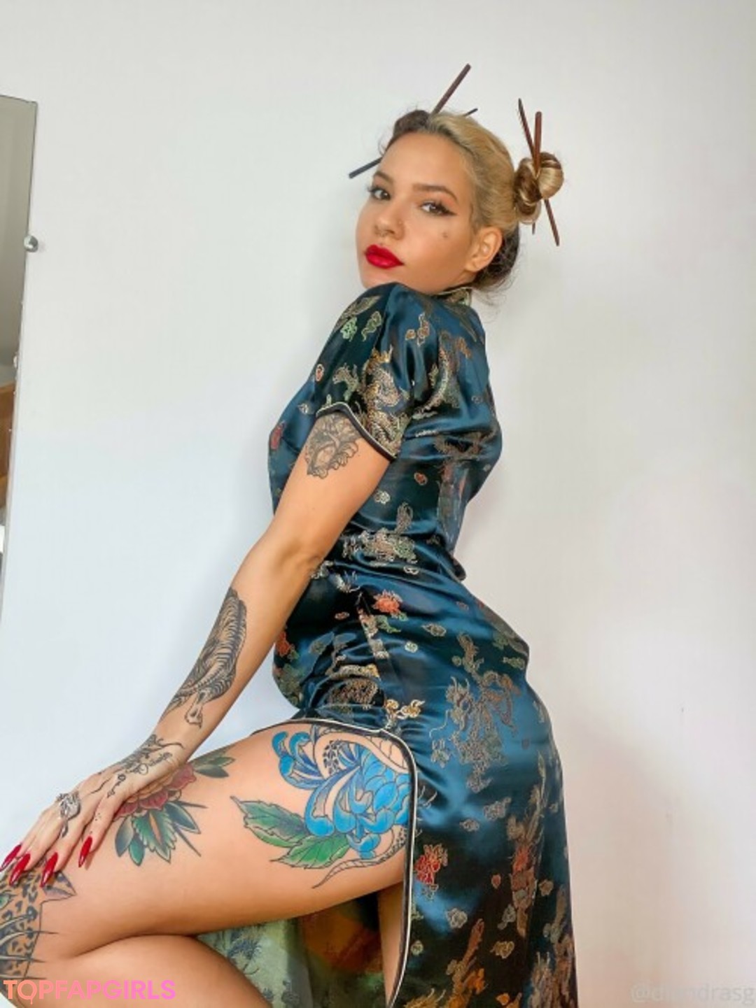 Naakte gelekte OnlyFans-foto van Diandra Cox #589