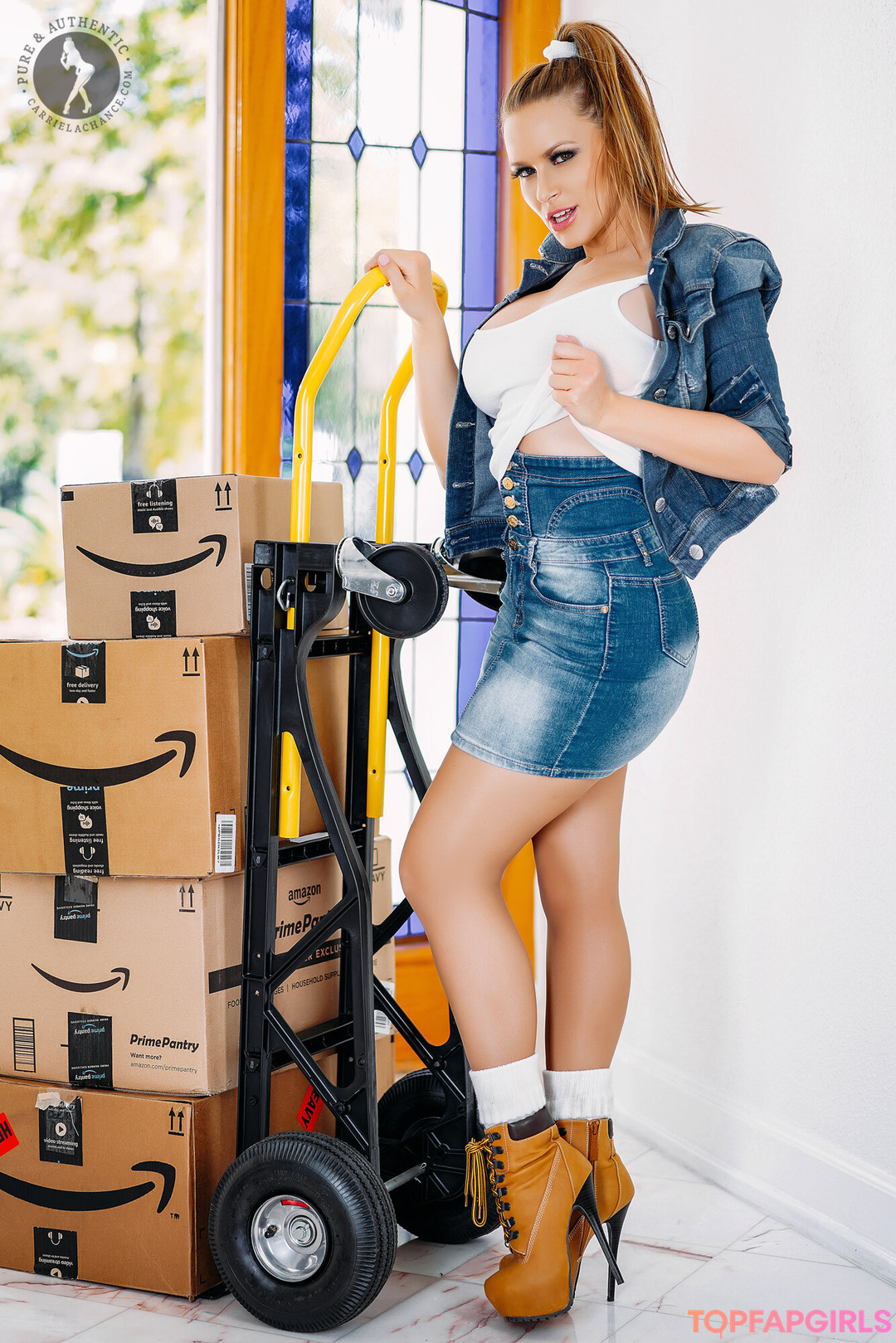 Naakte gelekte OnlyFans-foto van Carrie Lachance #7697