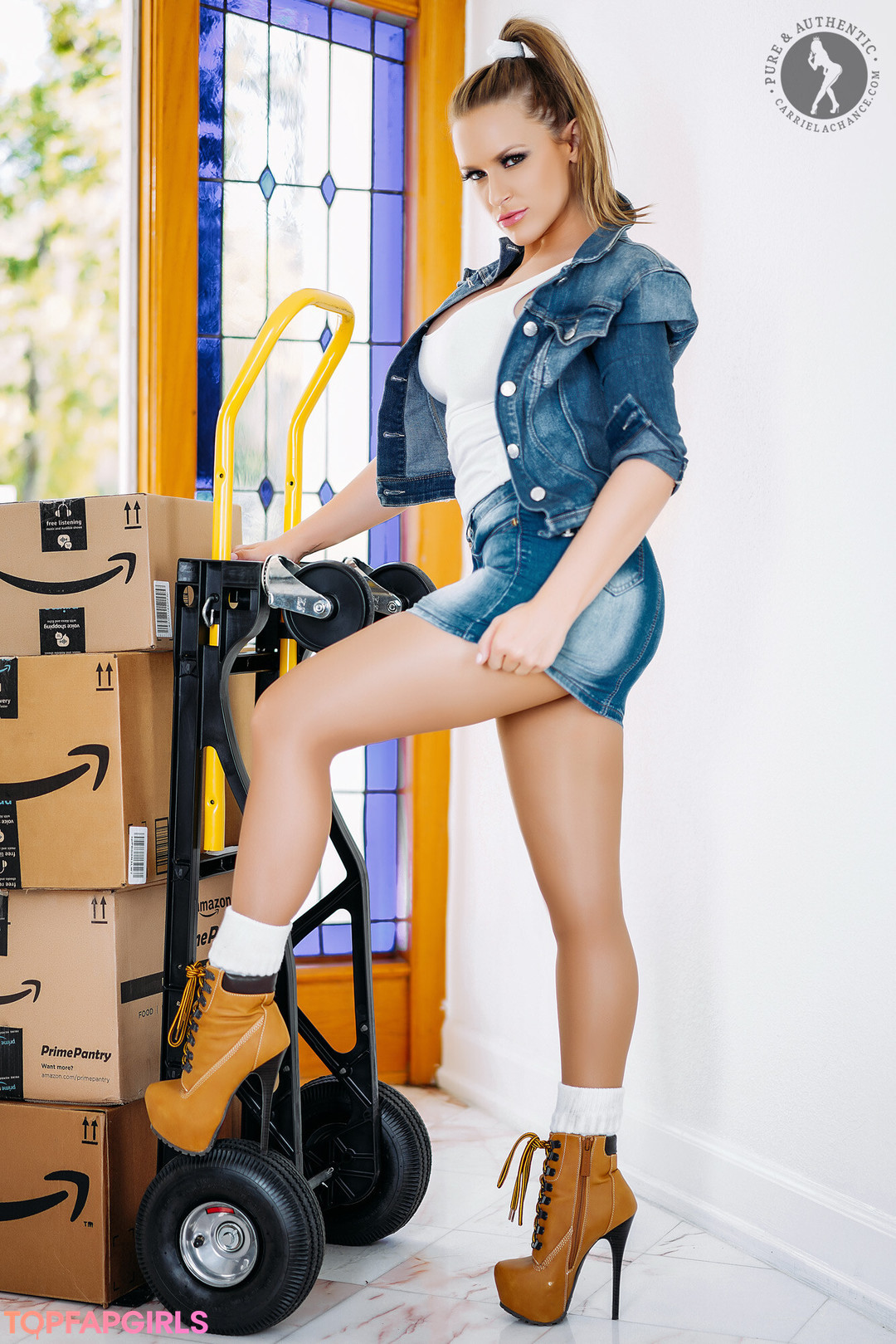 Naakte gelekte OnlyFans-foto van Carrie Lachance #7705