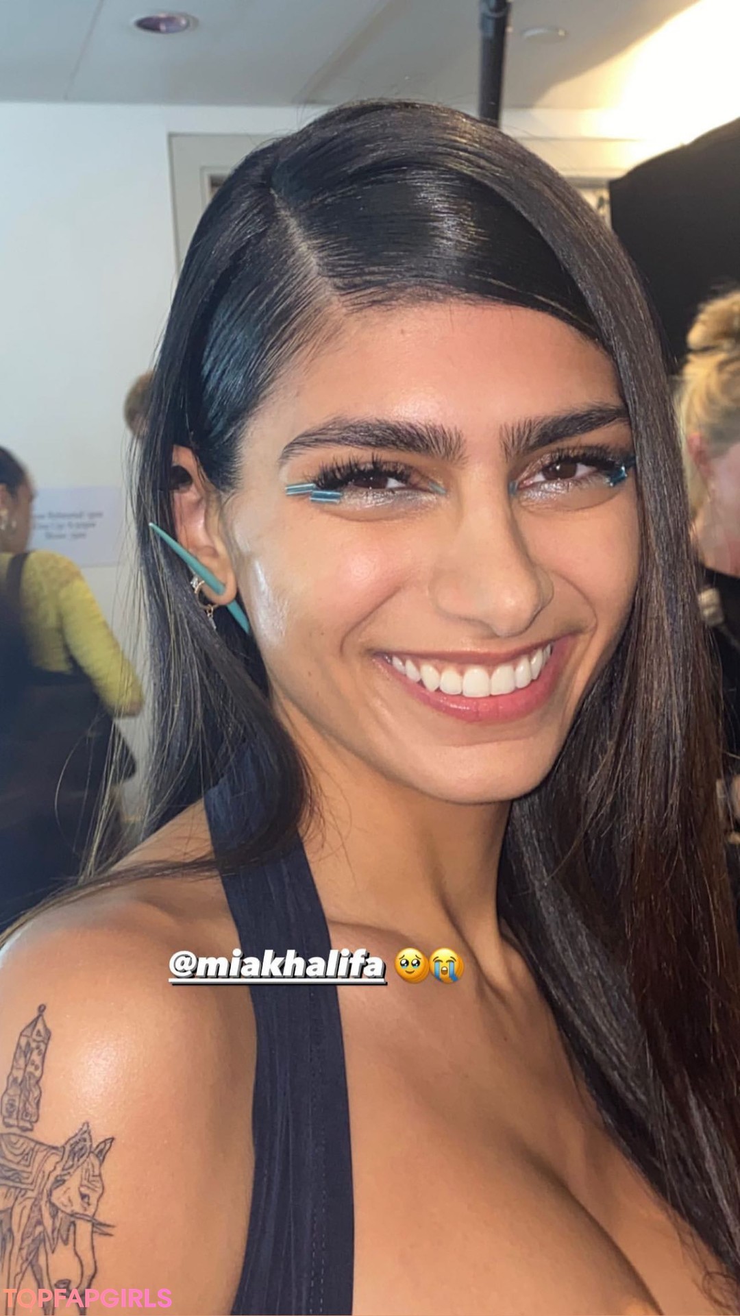 Naakte gelekte OnlyFans-foto van Mia Khalifa #2373