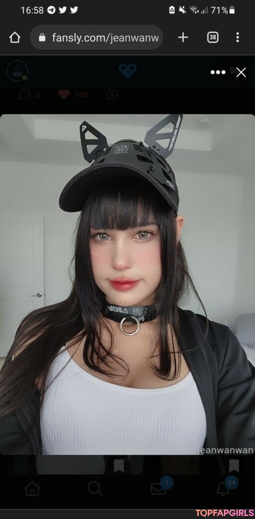 Naakte gelekte OnlyFans-foto van Jeanwanwan #2428