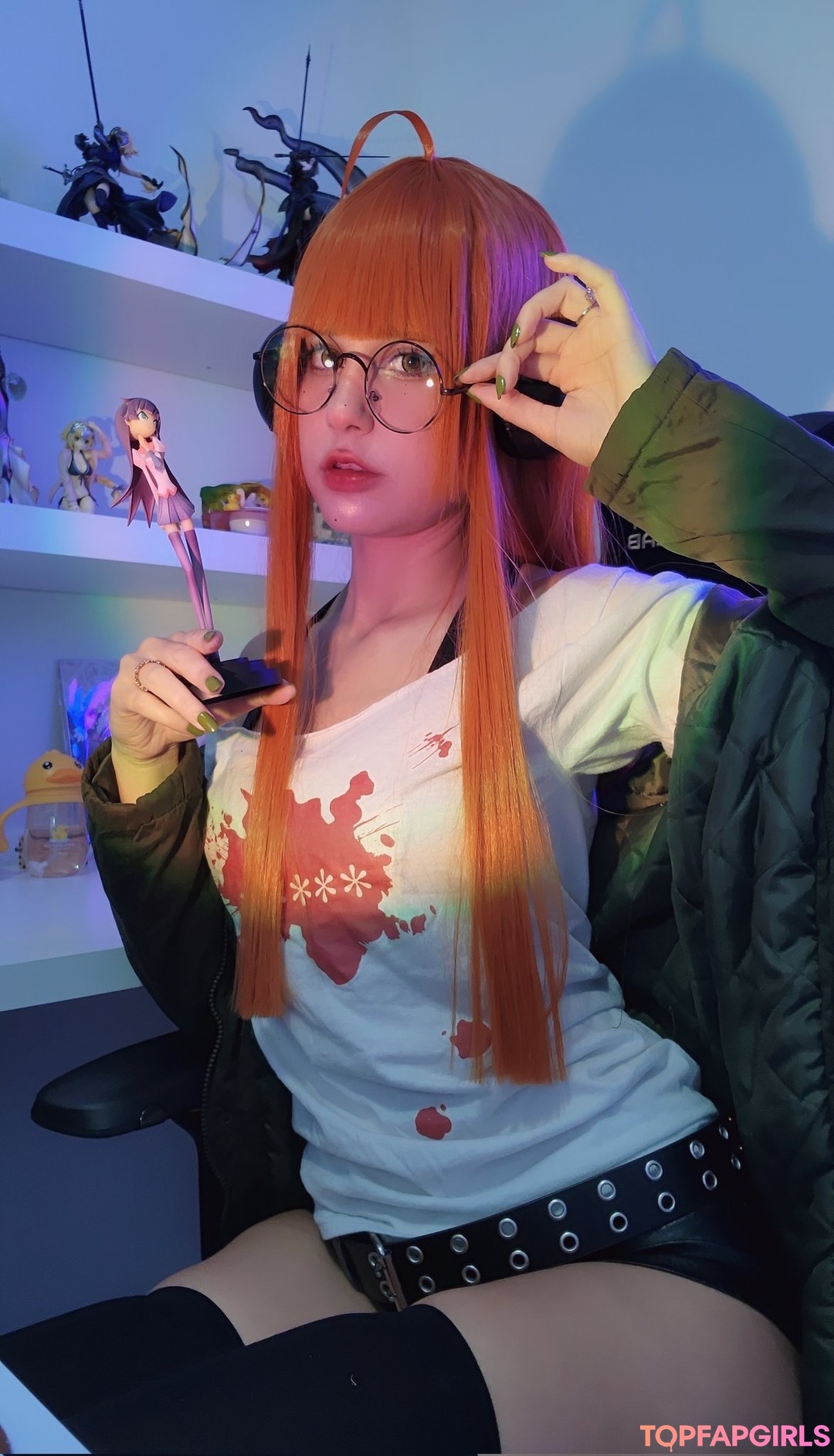 Naakte gelekte OnlyFans-foto van Jeanwanwan #1086