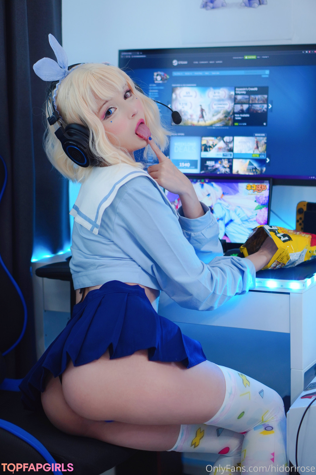 Naakte gelekte OnlyFans-foto van Hidori Rose #515