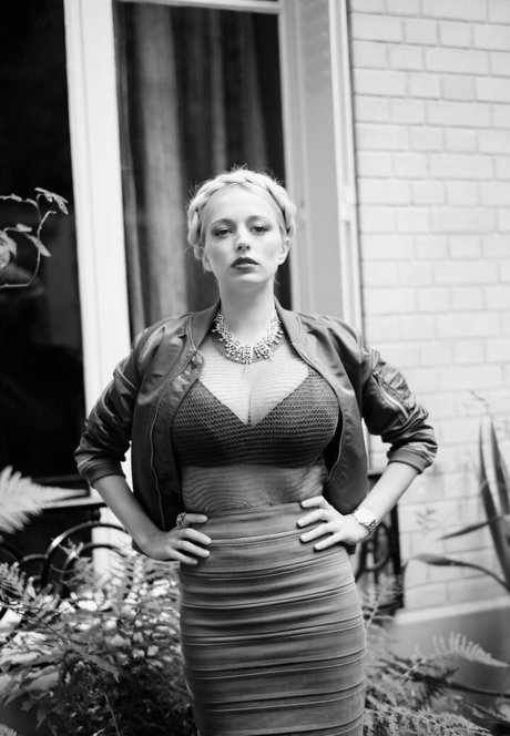 Naakte gelekte OnlyFans-foto van Caroline Vreeland