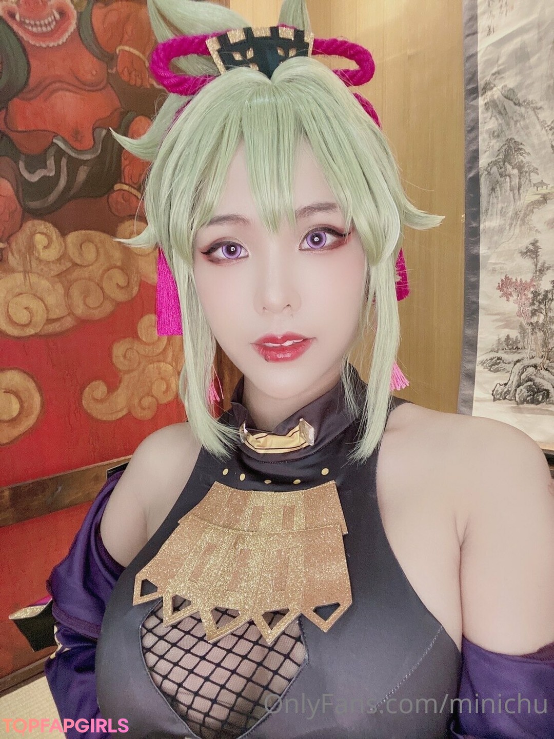 Naakte gelekte OnlyFans-foto van Minichu #525