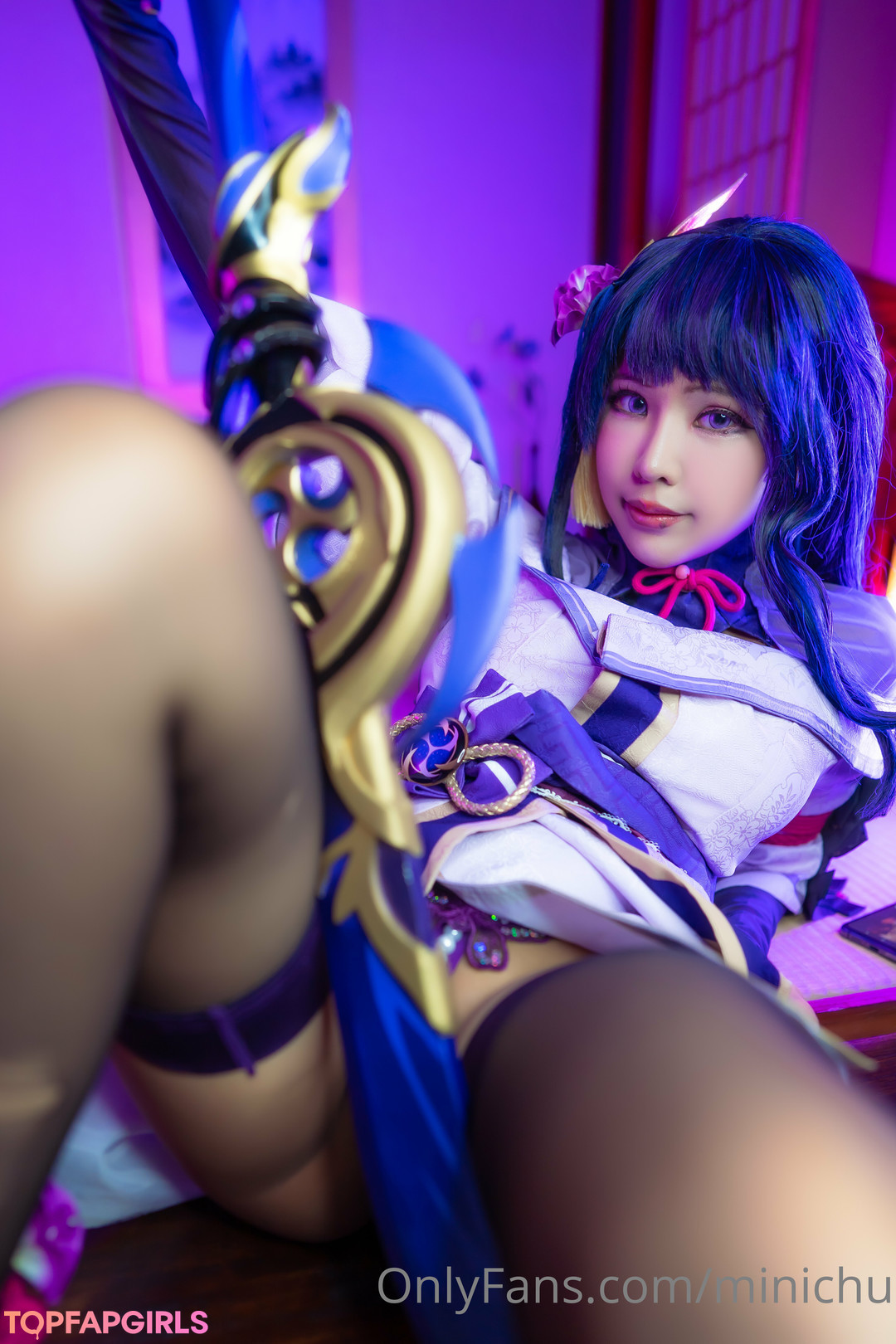Naakte gelekte OnlyFans-foto van Minichu #700