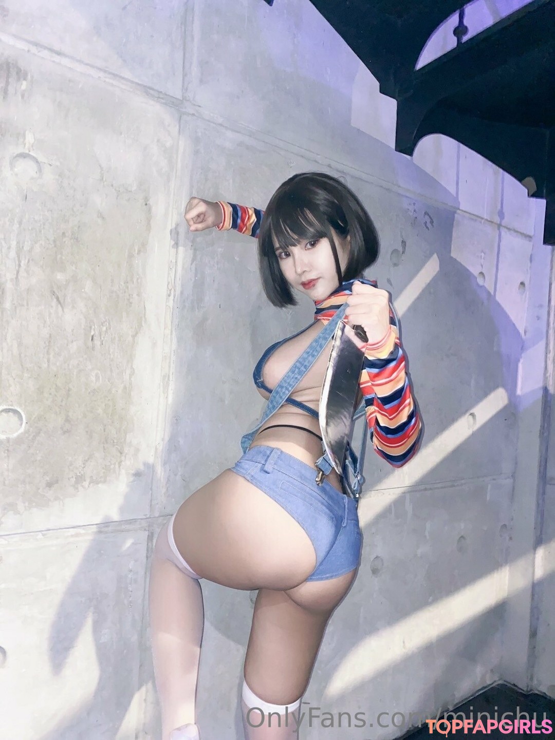 Naakte gelekte OnlyFans-foto van Minichu #748