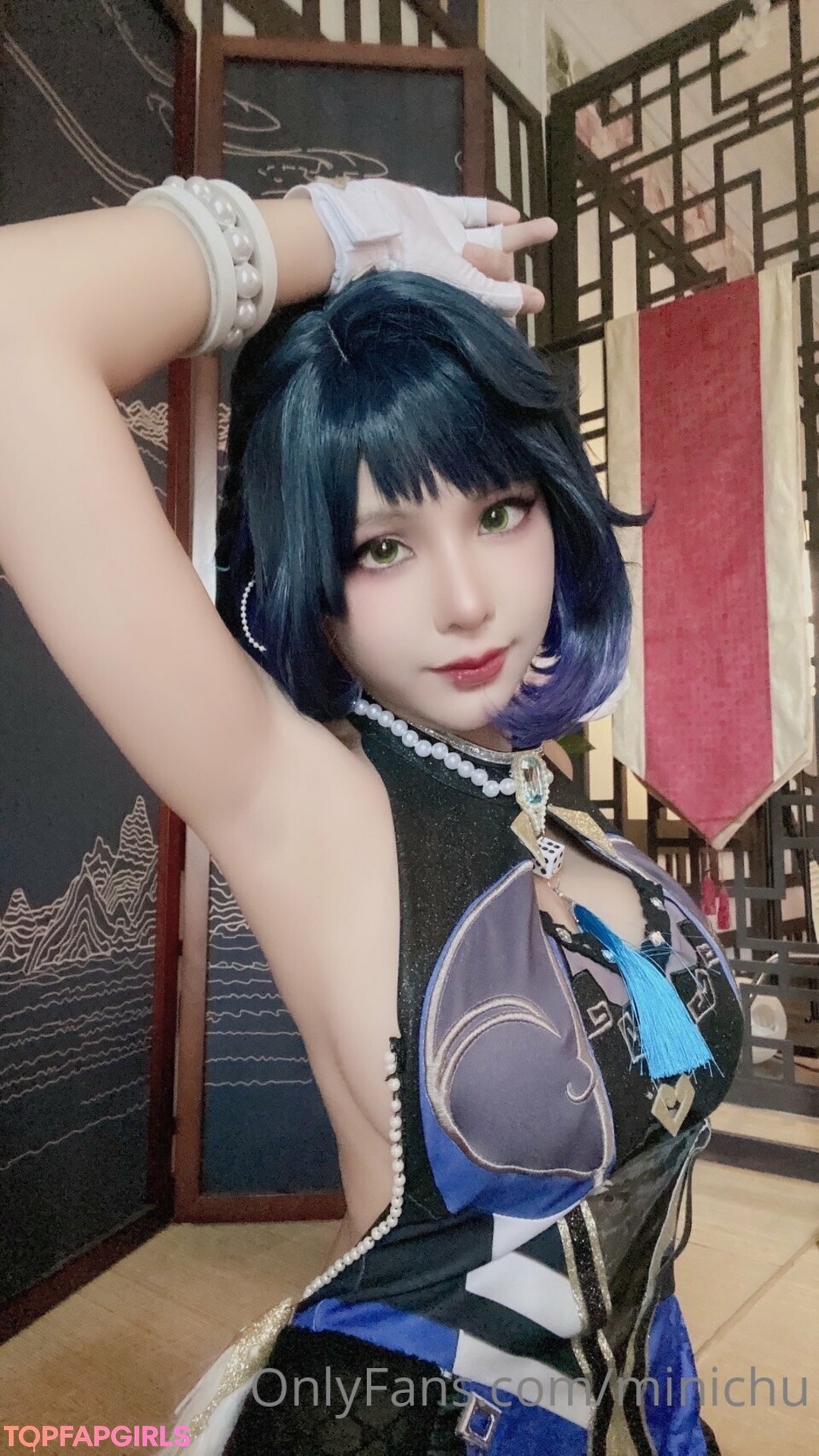 Naakte gelekte OnlyFans-foto van Minichu #757