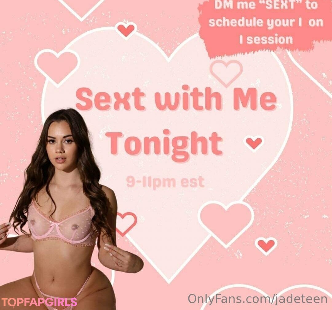 Naakte gelekte OnlyFans-foto van Jadeteen #974