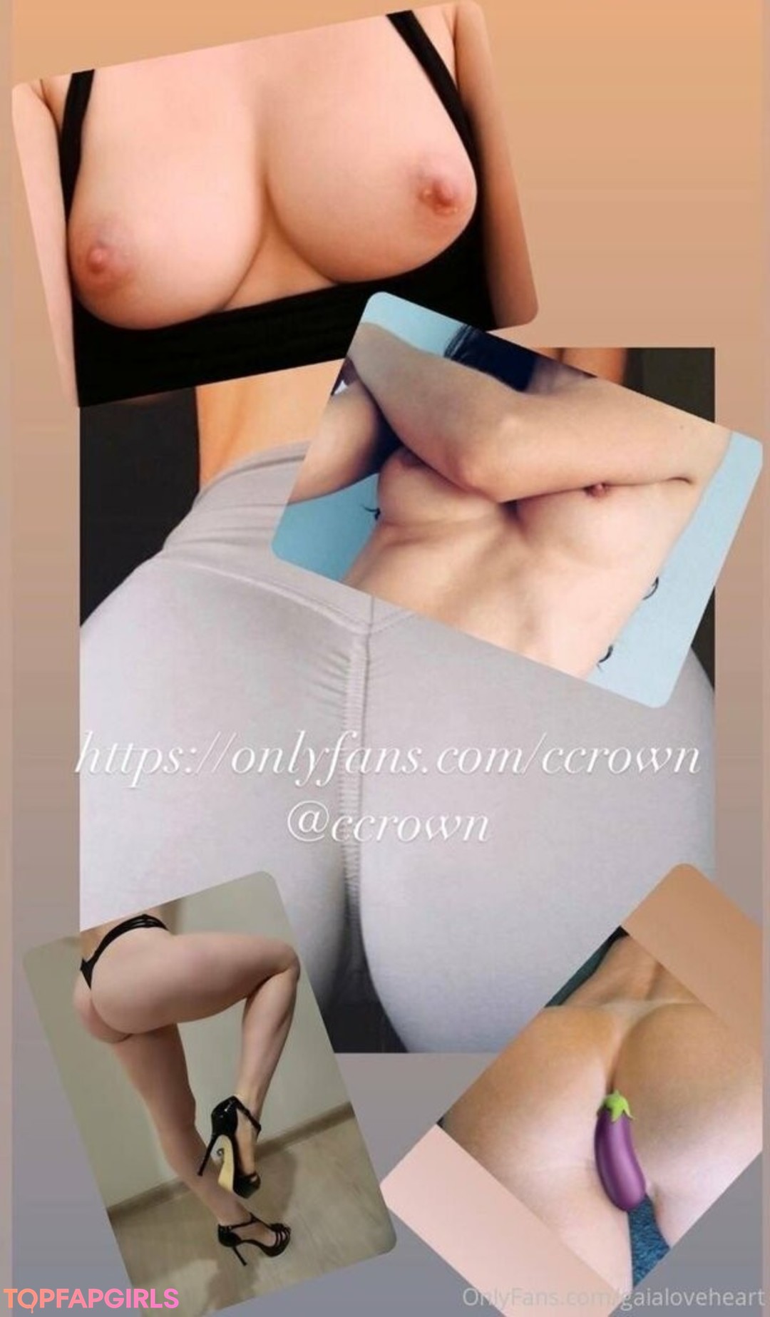 Naakte gelekte OnlyFans-foto van Gaia Love Heart #73