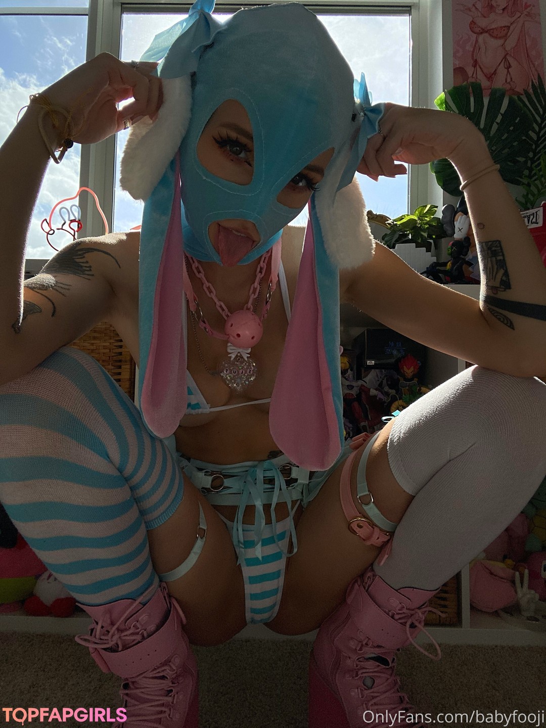 Naakte gelekte OnlyFans-foto van Babyfooji #586