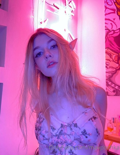 Naakte gelekte OnlyFans-foto van Mavpochka
