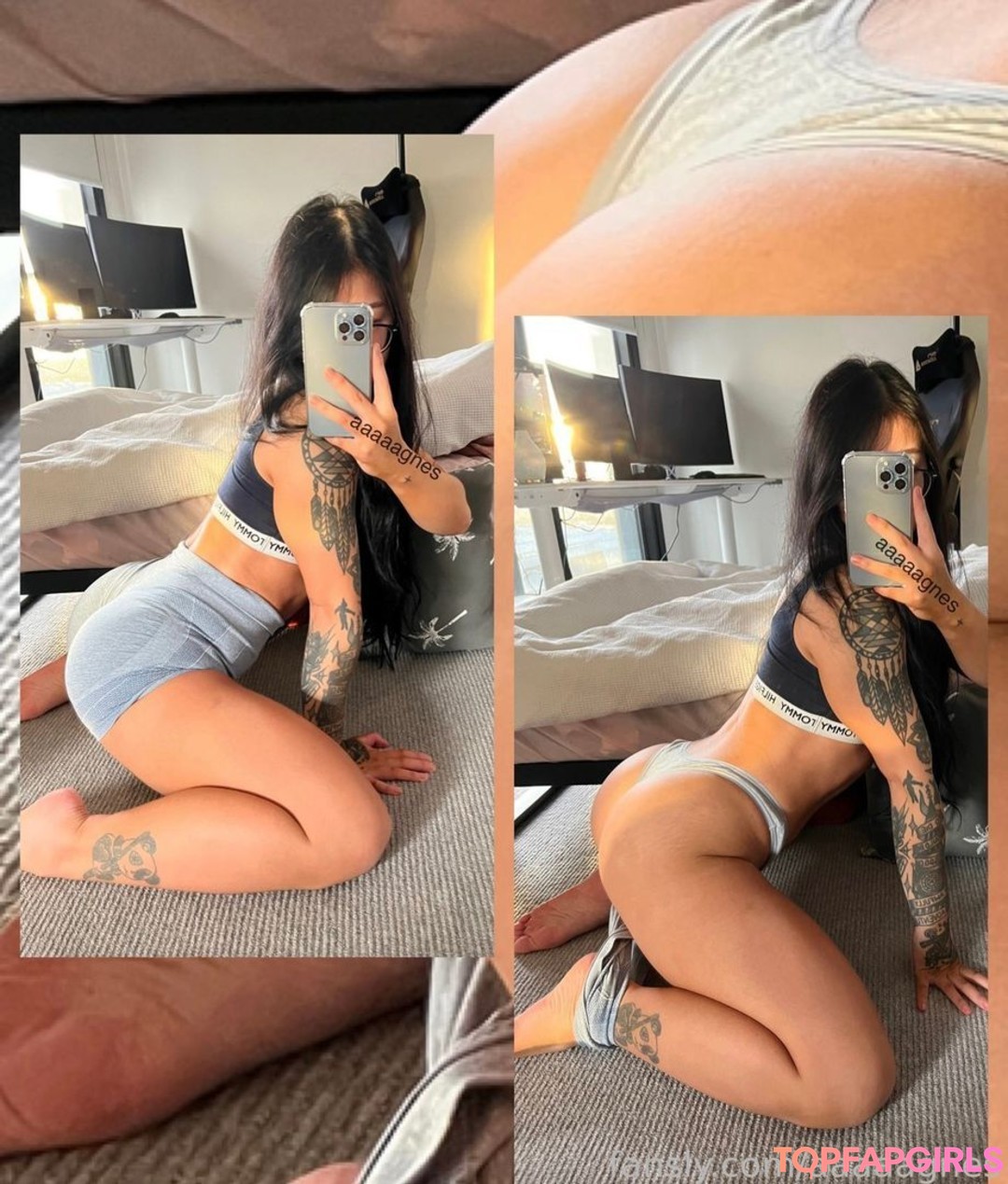 Naakte gelekte OnlyFans-foto van Aaaaagnes #6