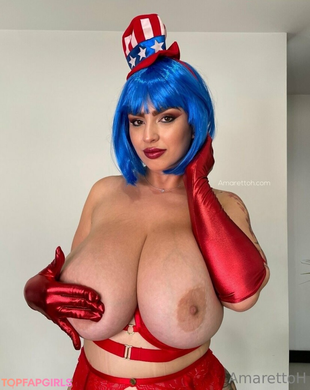 Naakte gelekte OnlyFans-foto van Amaretto Hammer #663