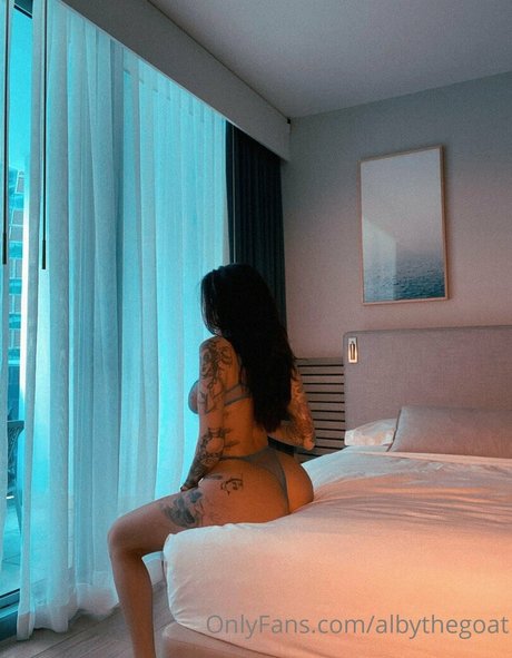 Naakte gelekte OnlyFans-foto van Albythegoat