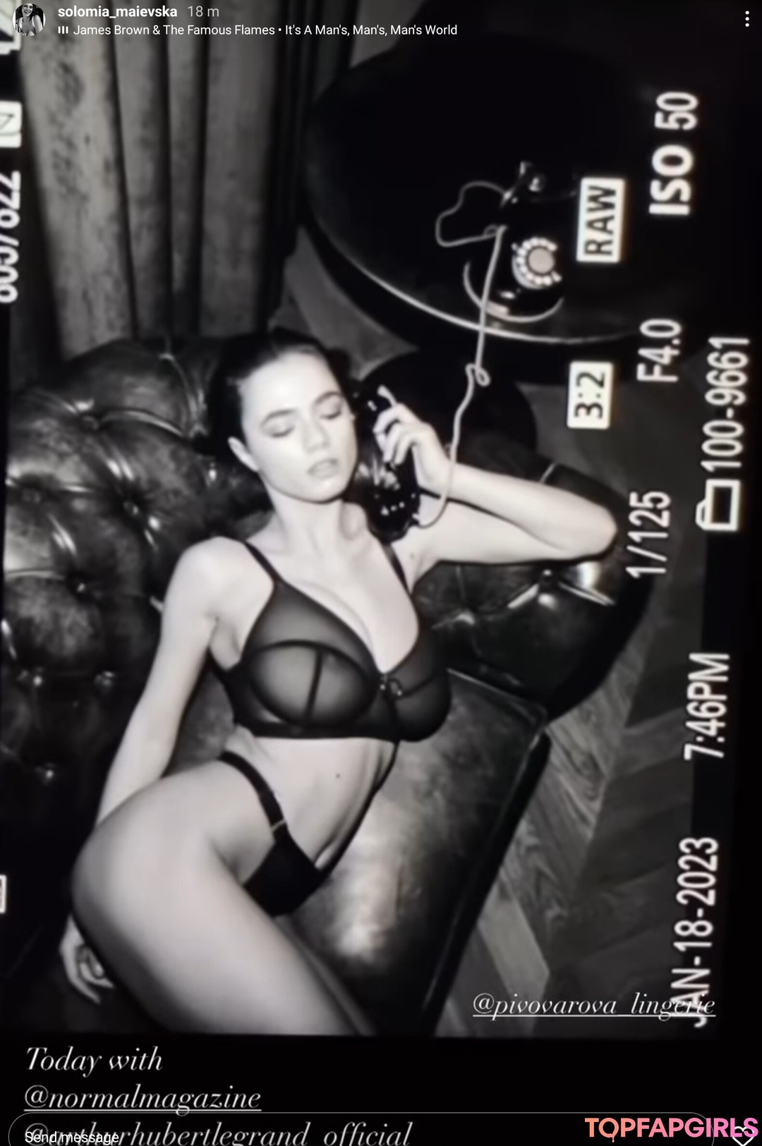 Naakte gelekte OnlyFans-foto van Solomia Maievska #2007