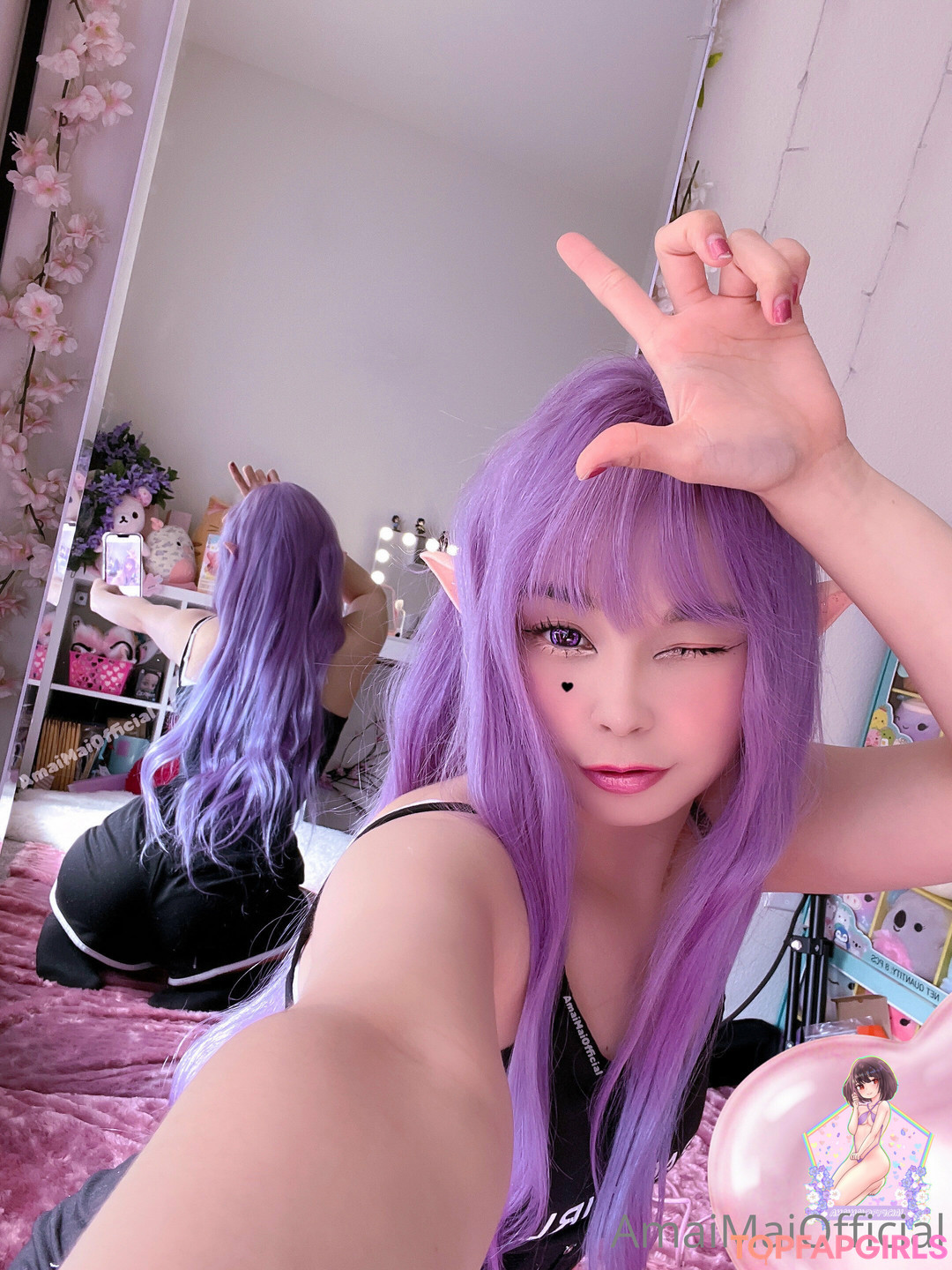 Naakte gelekte OnlyFans-foto van Mai #114