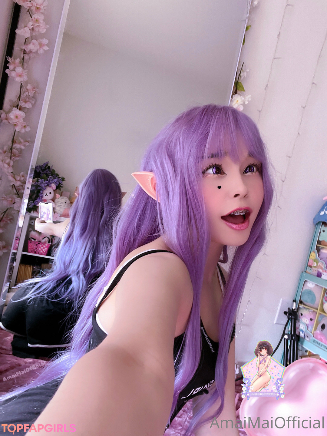 Naakte gelekte OnlyFans-foto van Mai #115