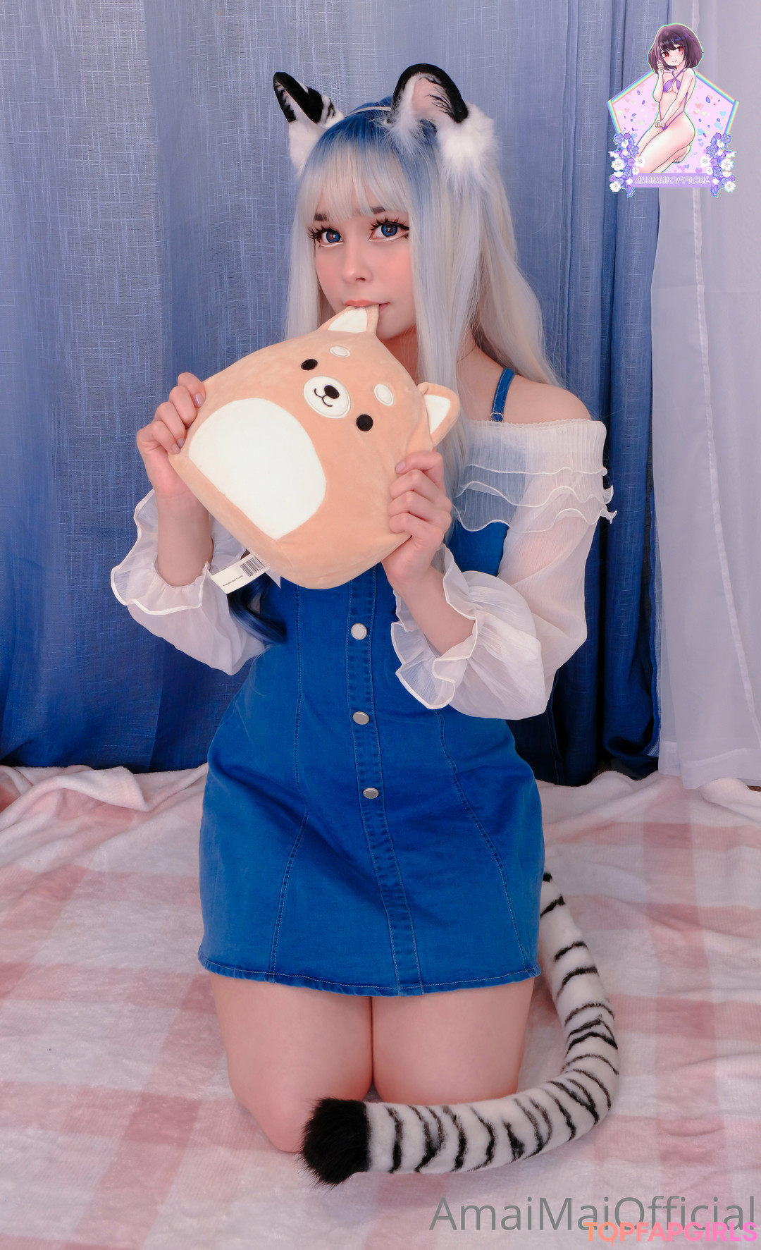 Naakte gelekte OnlyFans-foto van Mai #15