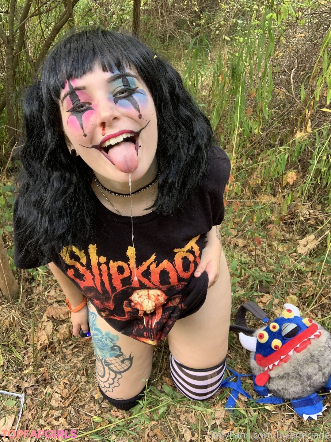 Naakte gelekte OnlyFans-foto van Invader Jade #210