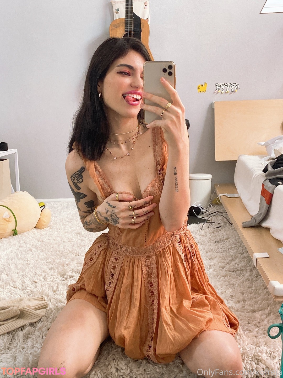 Naakte gelekte OnlyFans-foto van Freja Noir #349