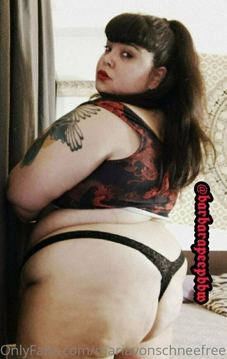 Naakte gelekte OnlyFans-foto van Mariavonschneefree
