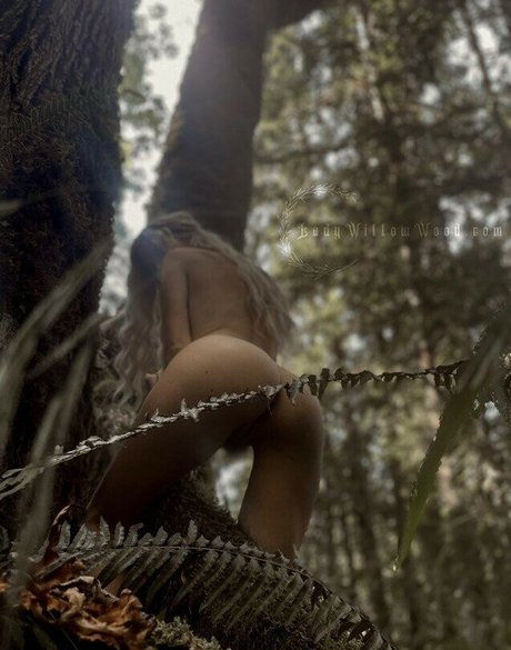 Naakte gelekte OnlyFans-foto van Lady Willow Wood