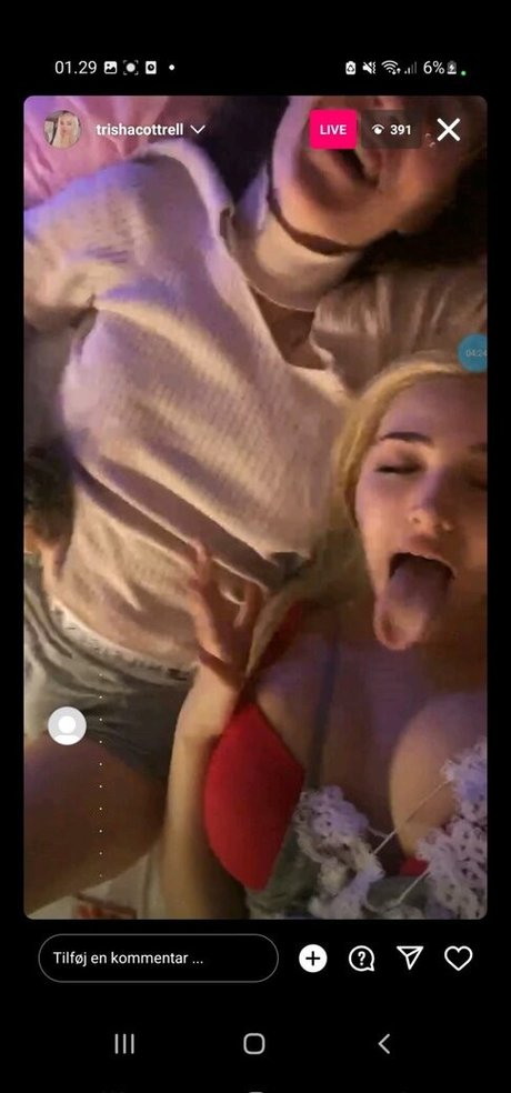 Naakte gelekte OnlyFans-foto van Trisha Cottrell