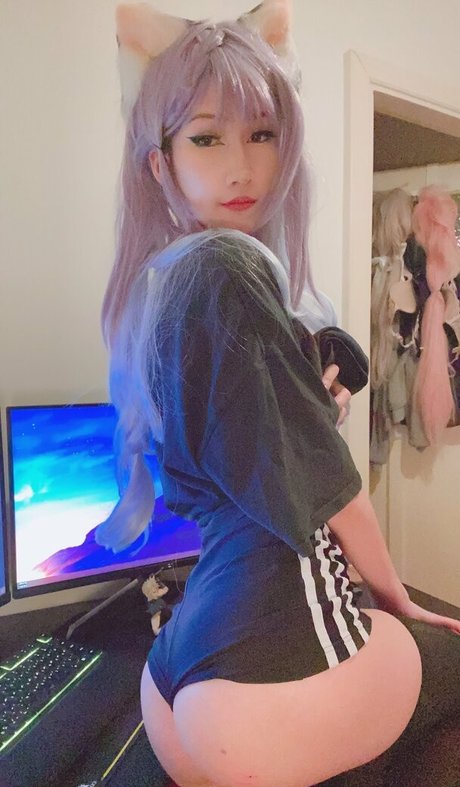 Naakte gelekte OnlyFans-foto van Tanukiicos
